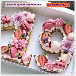 Bánh Sinh Nhật Chữ Cái & Số - RP02